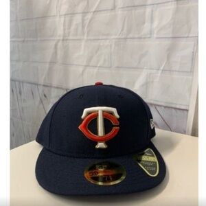 New Era MLB Official ON-Field Cap Minnesota Twins Blue Size 7 3/8